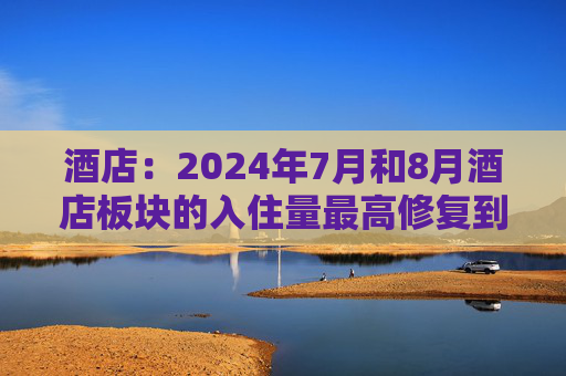 酒店：2024年7月和8月酒店板块的入住量最高修复到2023年同期水平