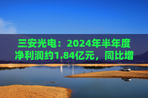 三安光电：2024年半年度净利润约1.84亿元，同比增加8.44%