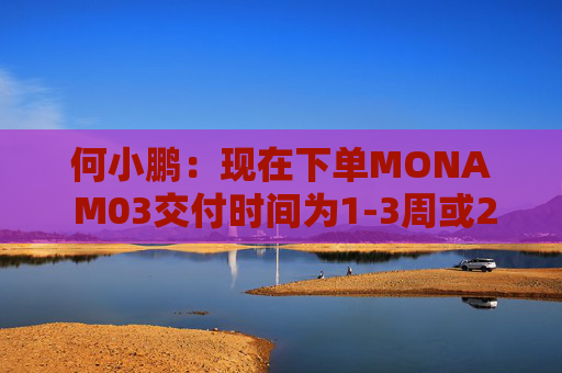 何小鹏：现在下单MONA M03交付时间为1-3周或2-4周