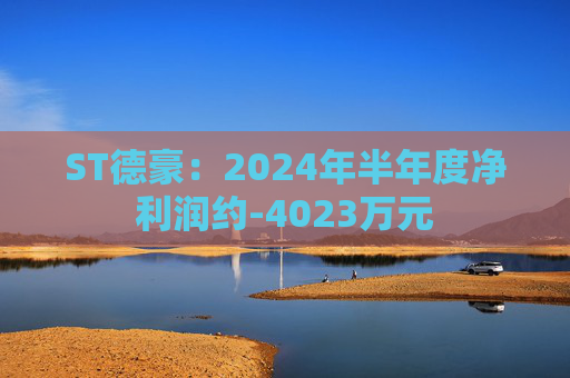 ST德豪：2024年半年度净利润约-4023万元