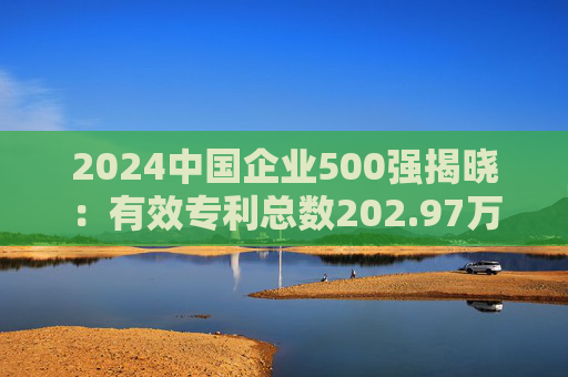 2024中国企业500强揭晓：有效专利总数202.97万件，增长7.66%