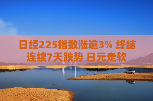 日经225指数涨逾3% 终结连续7天跌势 日元走软