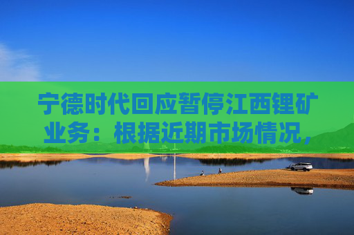 宁德时代回应暂停江西锂矿业务：根据近期市场情况，拟对宜春碳酸锂生产安排进行调整