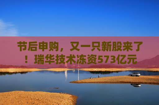 节后申购，又一只新股来了！瑞华技术冻资573亿元