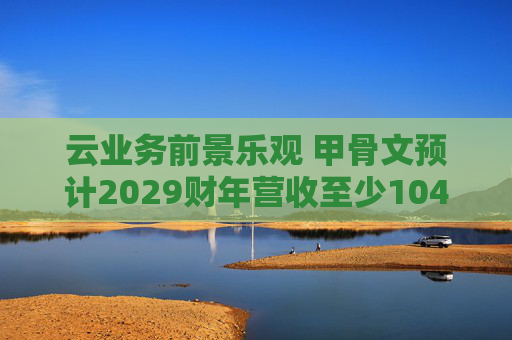 云业务前景乐观 甲骨文预计2029财年营收至少1040亿美元