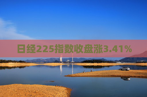 日经225指数收盘涨3.41%