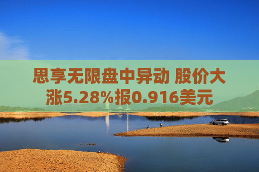 思享无限盘中异动 股价大涨5.28%报0.916美元