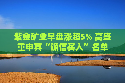 紫金矿业早盘涨超5% 高盛重申其“确信买入”名单