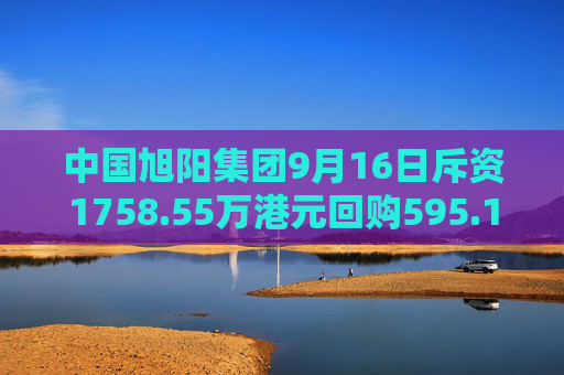 中国旭阳集团9月16日斥资1758.55万港元回购595.1万股