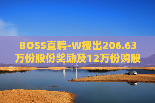 BOSS直聘-W授出206.63万份股份奖励及12万份购股权