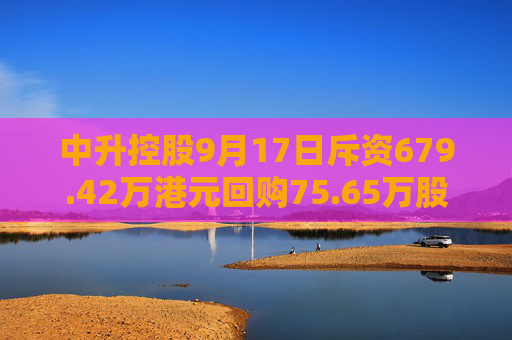 中升控股9月17日斥资679.42万港元回购75.65万股