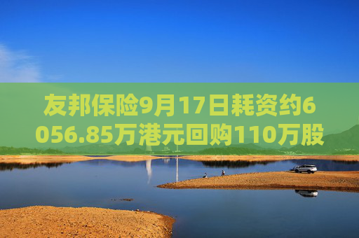 友邦保险9月17日耗资约6056.85万港元回购110万股