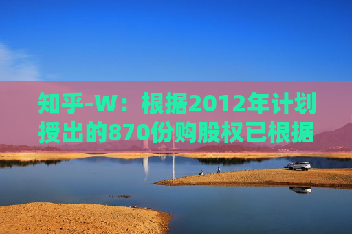 知乎-W：根据2012年计划授出的870份购股权已根据2012年计划失效