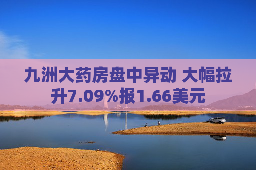 九洲大药房盘中异动 大幅拉升7.09%报1.66美元