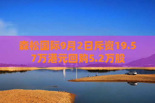 森松国际9月2日斥资19.57万港元回购5.2万股