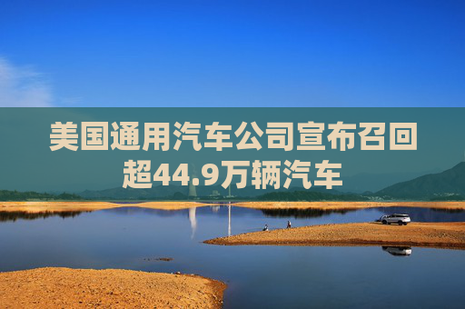 美国通用汽车公司宣布召回超44.9万辆汽车