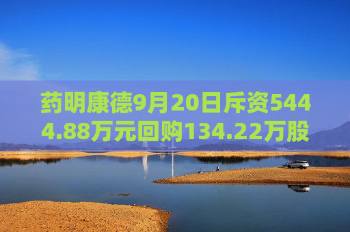 药明康德9月20日斥资5444.88万元回购134.22万股A股