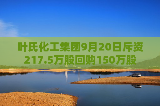 叶氏化工集团9月20日斥资217.5万股回购150万股