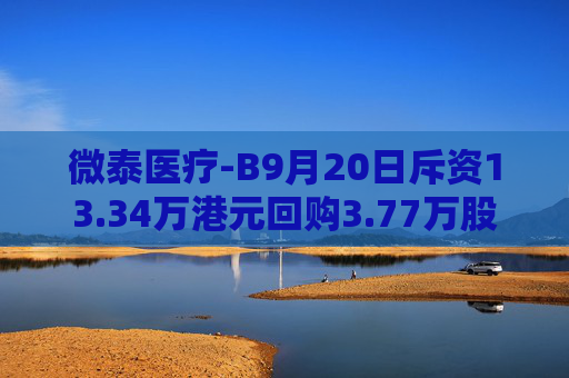 微泰医疗-B9月20日斥资13.34万港元回购3.77万股