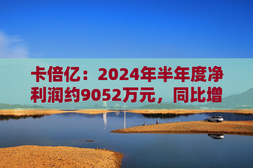 卡倍亿：2024年半年度净利润约9052万元，同比增加11.26%