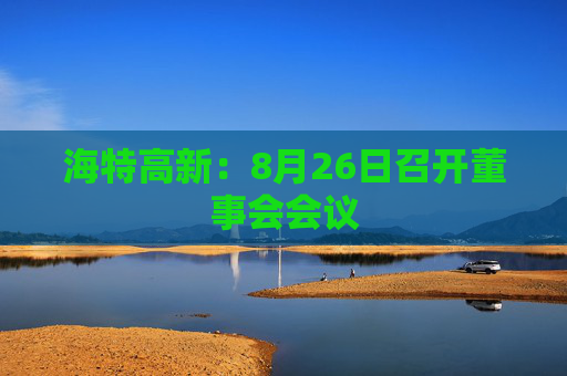 海特高新：8月26日召开董事会会议