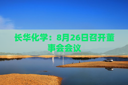 长华化学：8月26日召开董事会会议