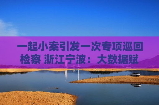 一起小案引发一次专项巡回检察 浙江宁波：大数据赋能社区矫正脱漏管监督