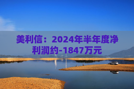 美利信：2024年半年度净利润约-1847万元