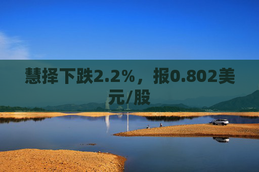 慧择下跌2.2%，报0.802美元/股