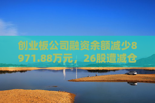 创业板公司融资余额减少8971.88万元，26股遭减仓超5%