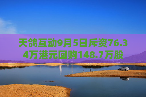 天鸽互动9月5日斥资76.34万港元回购148.7万股