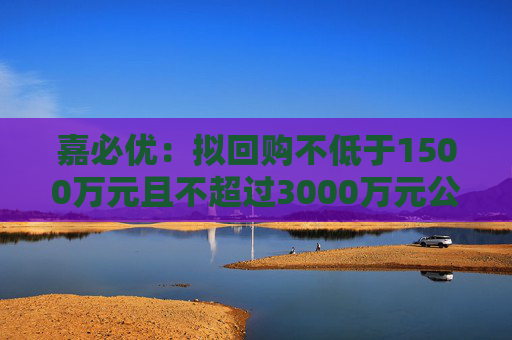 嘉必优：拟回购不低于1500万元且不超过3000万元公司股份