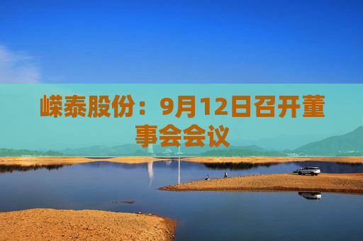 嵘泰股份：9月12日召开董事会会议