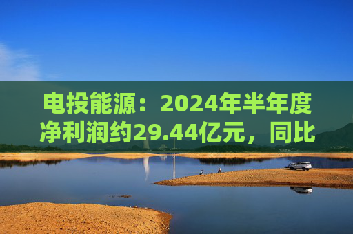 电投能源：2024年半年度净利润约29.44亿元，同比增加13.99%