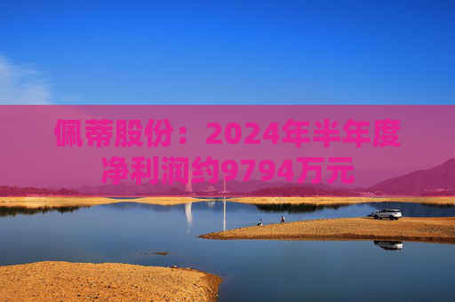 佩蒂股份：2024年半年度净利润约9794万元